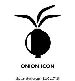 Onion icon vector isolated on white background, Onion transparent sign , food symbols