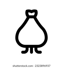 onion icon for your website design, logo, app, UI.