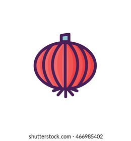 Onion Illustration Icon