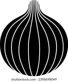 La cebolla aislada de fondo blanco