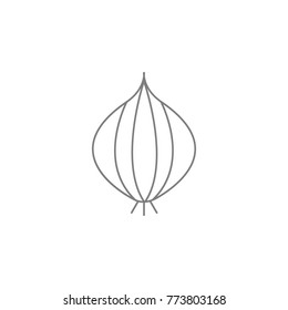 Onion line icon. Web element. Premium quality graphic design. Signs symbols collection, simple icon for websites, web design, mobile app, info graphics on white background