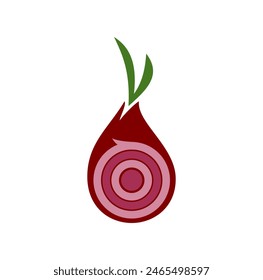 Onion Logo Design Illustration vector eps format , suitable for your design needs, logo, illustration, animation, etc.