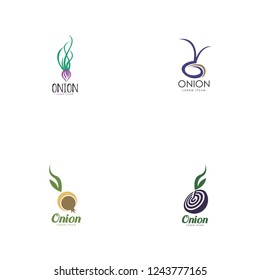 Onion Logo Vector Template