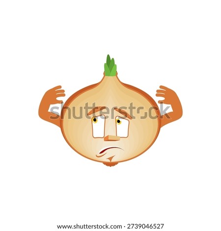Onion oops. Bulb Onion Emoji