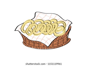 onion rings food