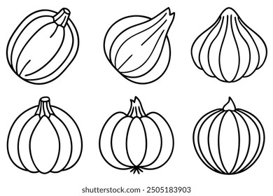 Onion Rings line art snack time favorite for any occasion now