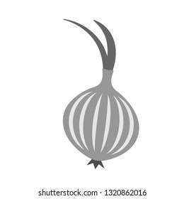 onion simlple art geometric illustration. Icon, graphic symbol, part of image design , kitchen related items
