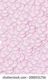 Onion slice pattern for background