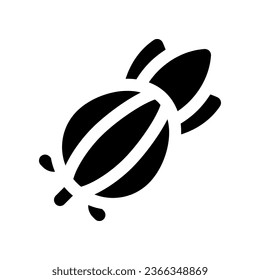 onion solid icon. vector icon for your website, mobile, presentation, and logo design.