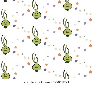 Onion with stars
