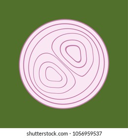 Onion vector. free space for text. wallpaper. background. ingredient vector.