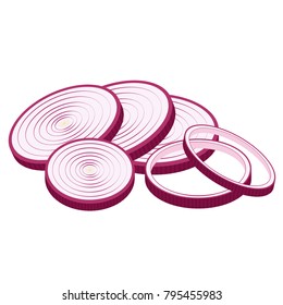 onion vector. free space for text. wallpaper.