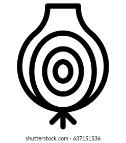 Onion Vector Icon