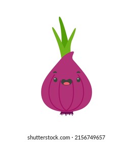 Vector de cebolla. materias primas para cocinar