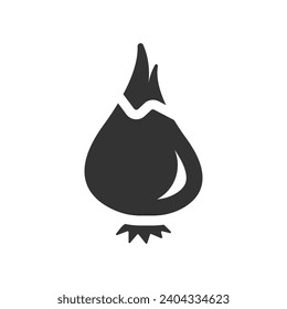 Onion Vegetable Icon, Vector Graphics