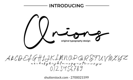 Onions - Elegant Script Font for Smooth Handwritten Design and Creative Typography