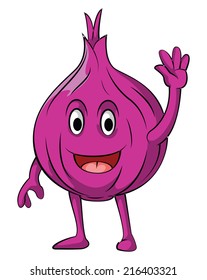 Onions Smile Character