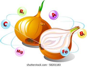 onions with vitamins