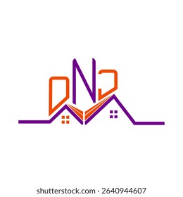 ONJ Real State logo design, ONJ simple and modern logo. ONJ luxurious alphabet design  