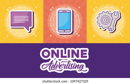 Online advertising design