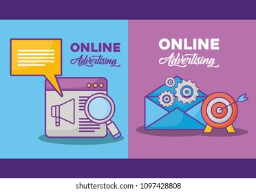 Online advertising design