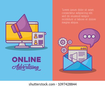 Online advertising design