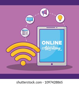 Online advertising design