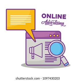 Online advertising design