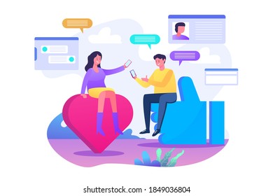 online advertising, social media marketing, online chatting, social media sharingonline advertising, social media marketing, online chatting, social media sharing
