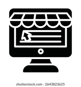 Online advertising  Vector Icon which can easily modify or edit
