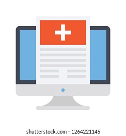 Online Aid Flat Icon