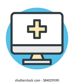 Online Aid Vector Icon