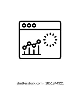 Online Analytical Processing Icon In Vector. Logotype