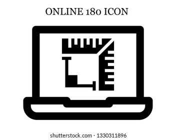 online Angle icon. Editable online Angle icon for web or mobile.