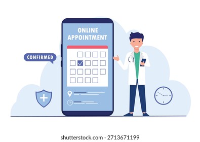 Online-Terminsystem und digitale Terminplanung. Ärztetag online
