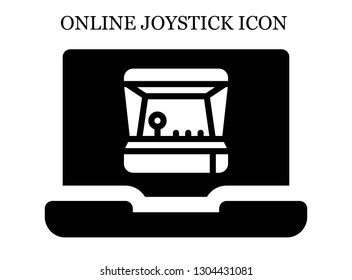 online Arcade game icon. Editable online Arcade game icon for web or mobile.