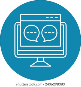 Online Assistance Icon Design For Personal And Commercial Use