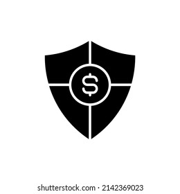 Online Banking Fraud Prevention Icon In Vector. Logotype