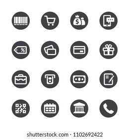 Online Banking icon set