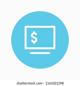 online banking icon vector