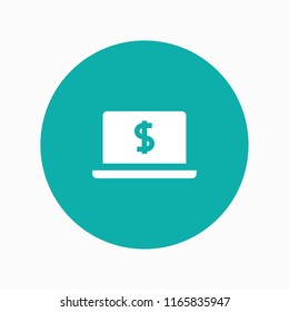 online banking icon vector