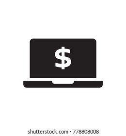 Online banking service, vector, illustration. Isolate on white background.