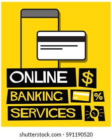 Online Banking Services poster