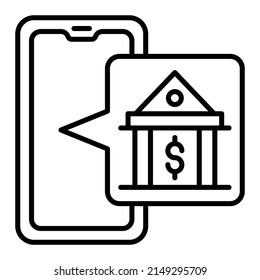 Online Banking vector icon. Can be used for printing, mobile and web applications.