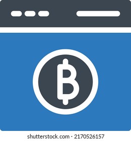 Ilustración del vector de banca en línea sobre un fondo transparente.Símbolos de calidad premium.Icono vectorial de glifos para diseño de concepto y gráfico.