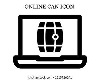 online Beer icon. Editable online Beer icon for web or mobile.