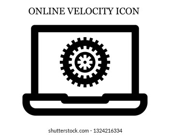 online Bicycle icon. Editable online Bicycle icon for web or mobile.