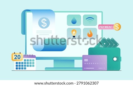 Online Bill Payment and Financial Management with Digital Tools and Calendar