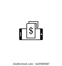 Online billing, payment icon. New trendy payment vector illustration symbol