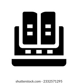 online book icon for your website, mobile, presentation, and logo design.